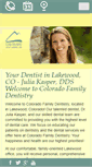 Mobile Screenshot of cofamilydentistry.com